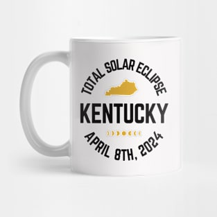 Kentucky total Solar eclipse 8th April 2024 Mug